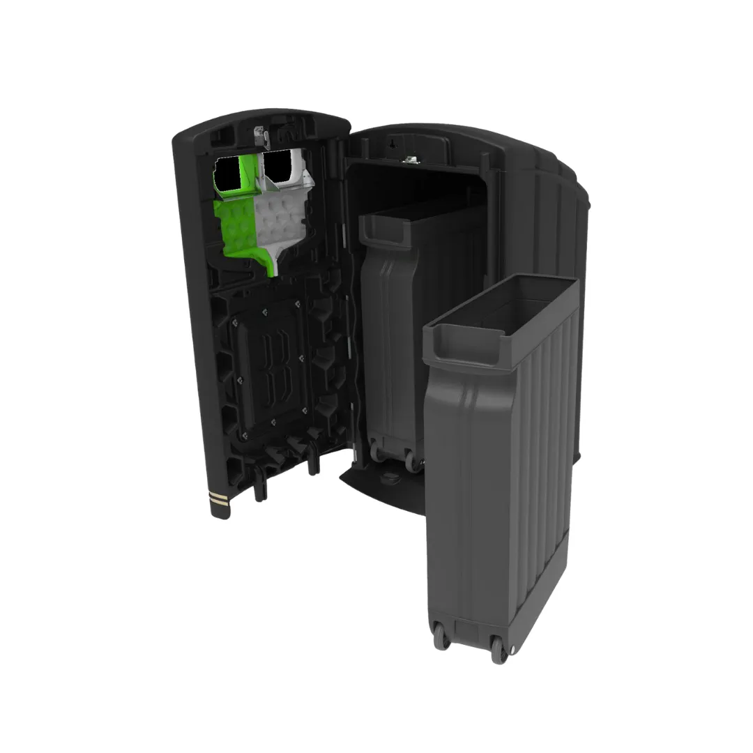 Envirobank Split 310L Recycling Bin