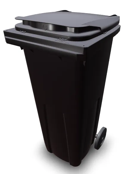 140 Litre Plastic Wheelie Bin
