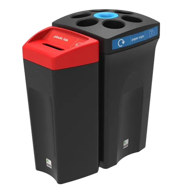 Envirobin Hub 143 Litre Lid, Cup and Liquid Recycling Bin