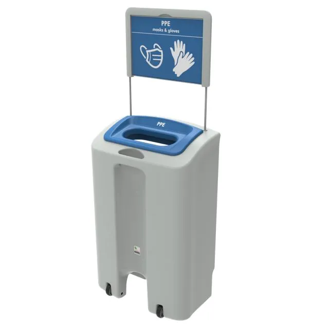 EnviroGo 90 Litre PPE Recycling Bin