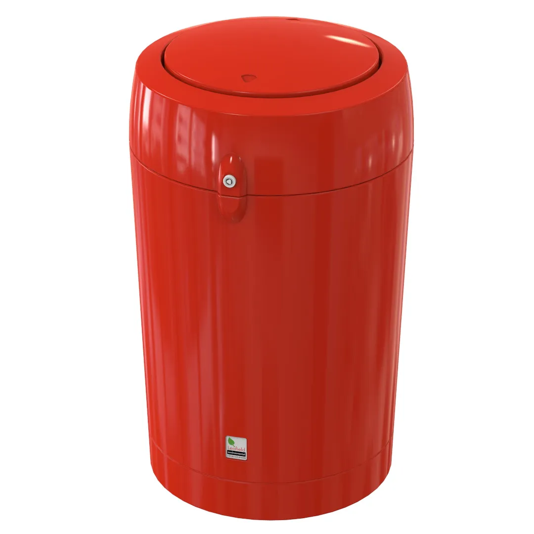 Metro Flip-Top Litter Bin