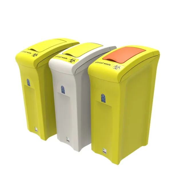 Envirobin Midi 82 Litre Lift Lid: Clinical Waste Bin