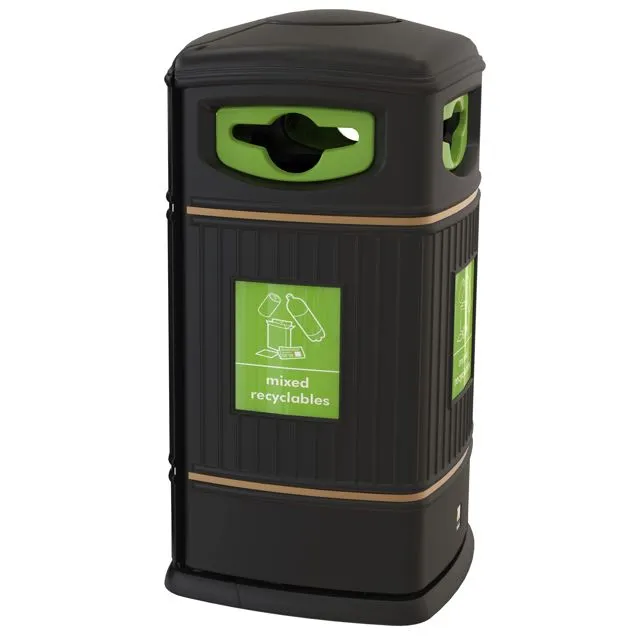 Heritage Square 110L Recycling Bin