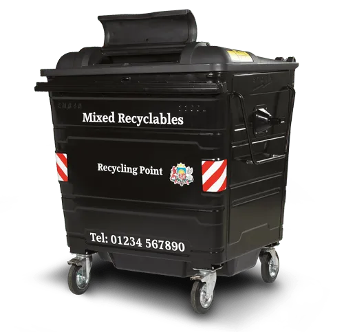 660 Litre Recycling Container